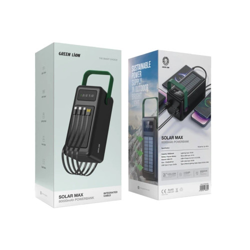 power bank 80000solar max gl-p974