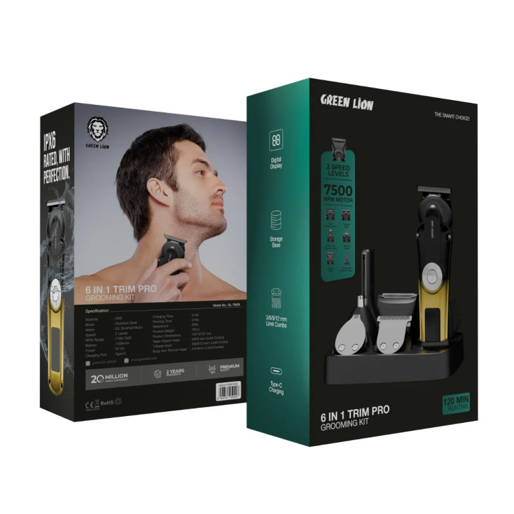 ماشین اصلاح 6 در 1 Trim Pro گرین لاین 6in 1 Trim Pro Grooming Kit