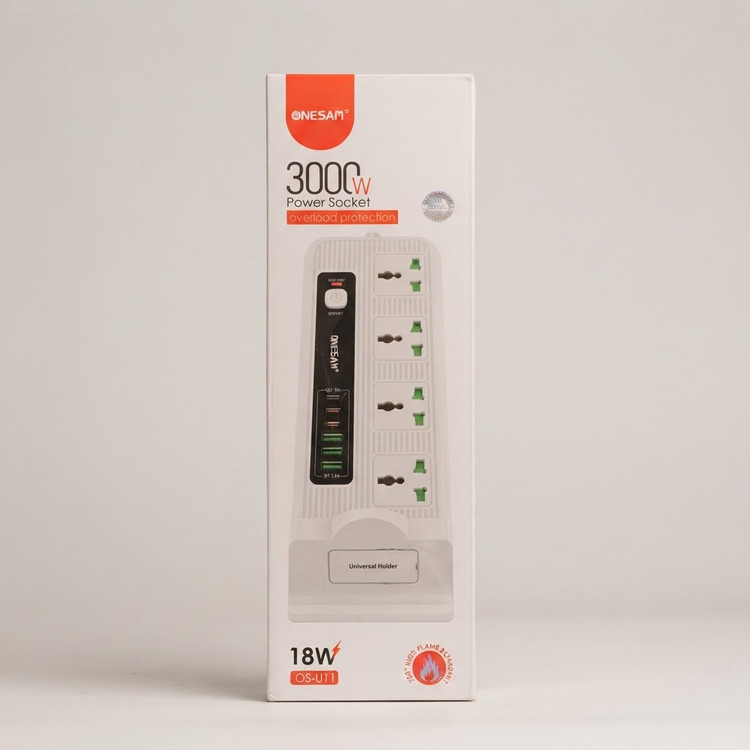 چندراهی پاورسوکت Onesam مدل OS-U11 توان 3000W