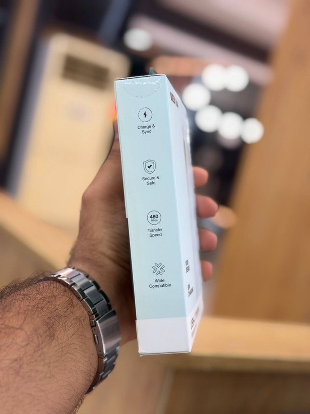 کابل شارژ تایپ سی به تایپ سی فست شارژ گرین لاین مدلBraided Cable طول ۵ متر